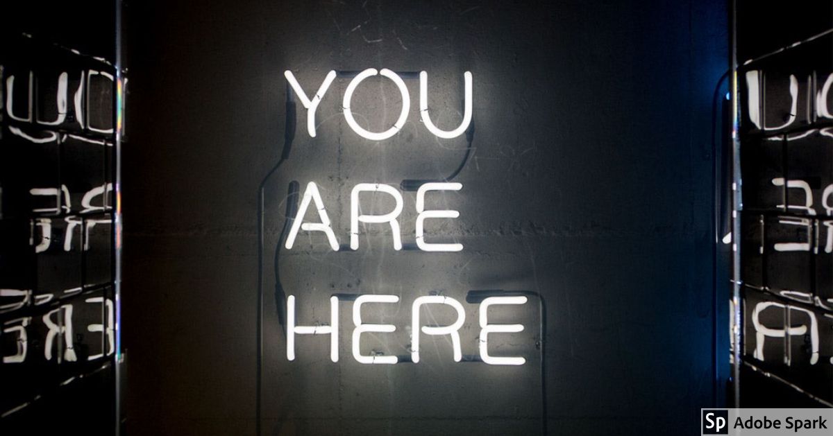 You are here